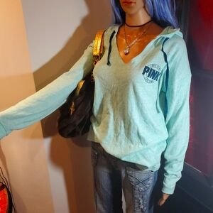 Pink Baggy Shirt Hoodie